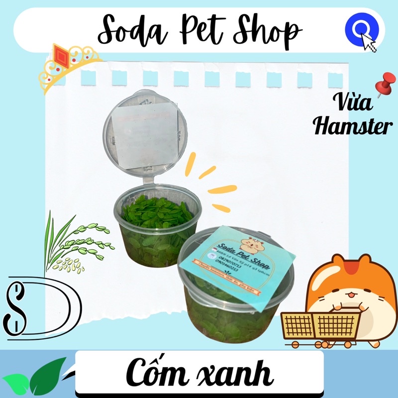 Cốm Xanh Cho Hamster