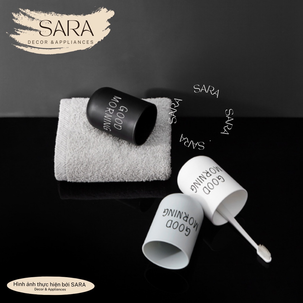 Ly uống nước ly đánh răng đựng bàn chải