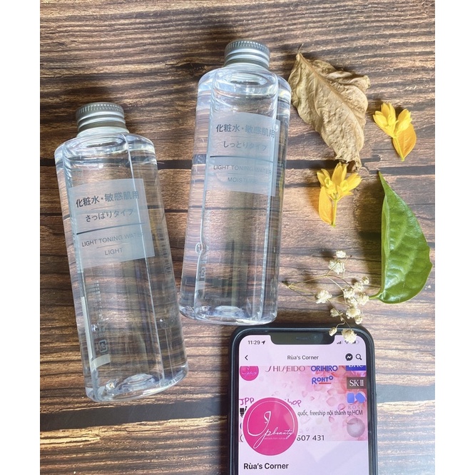 Nước hoa hồng Toner Muji 200ml