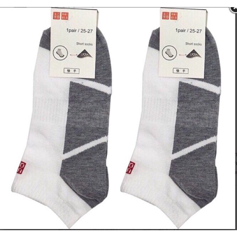 Combo 5 đôi vớ UNI nano bạc chống hôi chân Nhật Bản