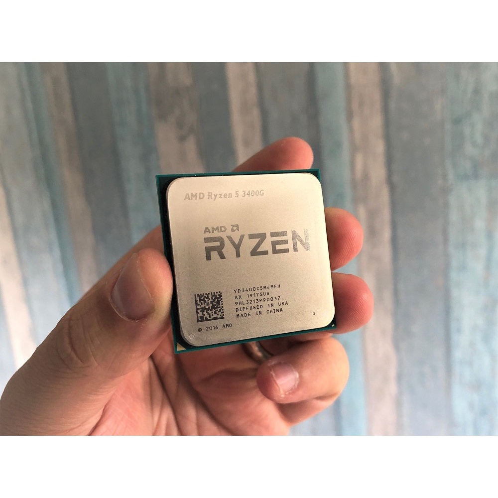 AMD Ryzen 5 3400G /6MB /3.7GHz /4 nhân 8 luồng , hàng tray