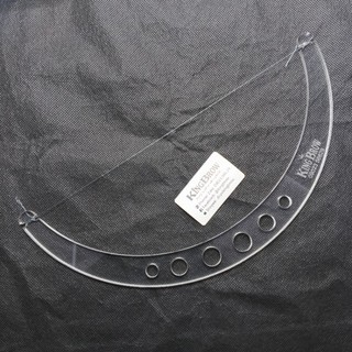 Thước cung phun xăm đo vẽ chân mày loại lớn dày đẹp 25cm
