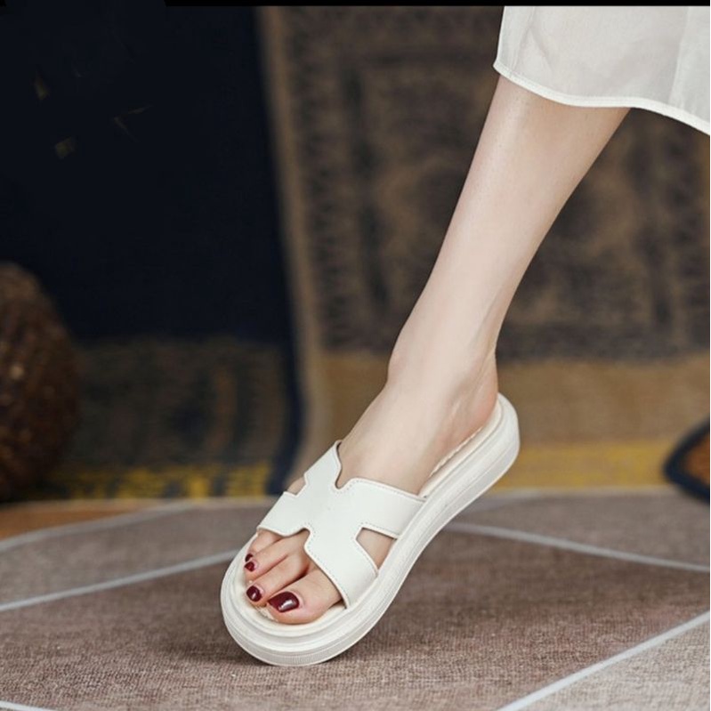 Dép Quai H Nữ Thời Trang Cao Cấp Đế PU Siêu Nhẹ Êm Sang Chảnh
