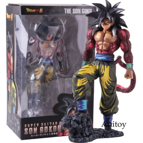 Mô hình Son Goku Super Saiyan 4 chính hãng cao 26cm nhân vật trong Phim Bảy Viên Ngọc Rồng mô hình Dragon Ball