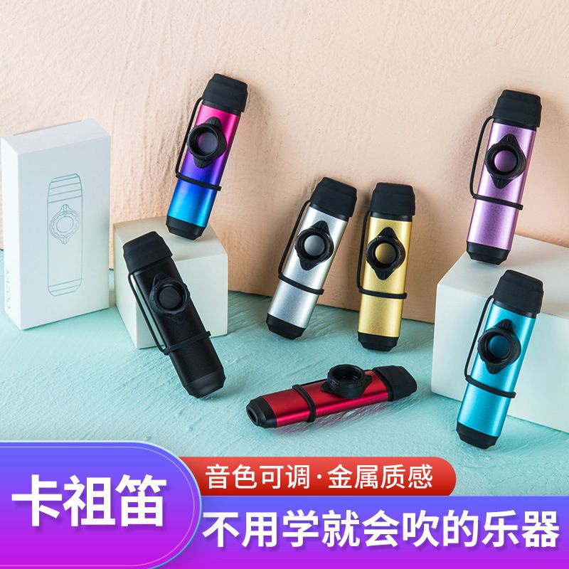 Sáo kazoo Bằng Kim Loại Chuyên Nghiệp Cho Người Mới Bắt Đầu Học