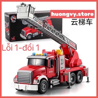Xe ô tô cứu hoả có nhạc, phun nước loại to, hàng cao cấp TOYSTAR