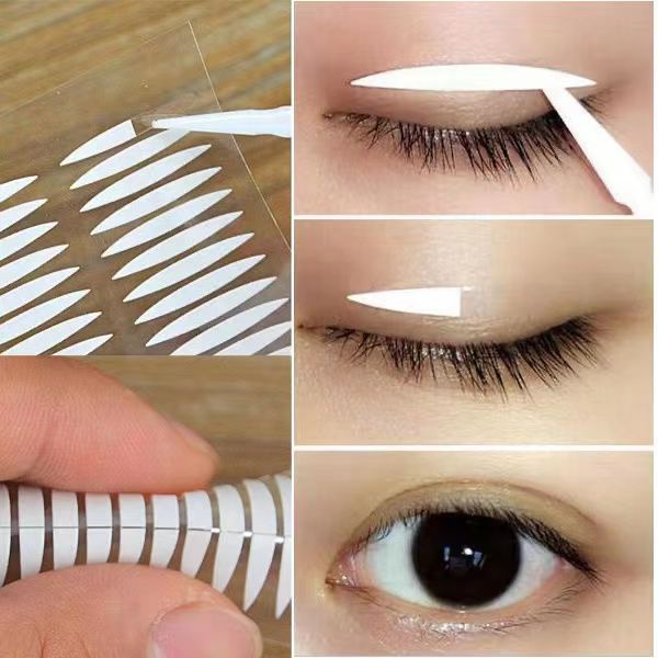 Miếng Dán Kích Mí Trong Suốt Tự Nhiên Hai Mặt Kháng Nước Lâu Trôi