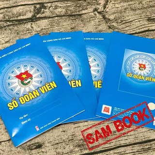Sổ đoàn viên xanh dương, sổ chi đoàn kết nạp hàng chuẩn Giá bìa 10k