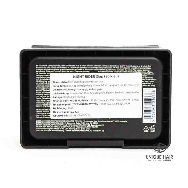 Sáp Vuốt Tóc Kevin Murphy Night Rider 100g & 30g - v5 2023 - Chính Hãng + Quà Tặng