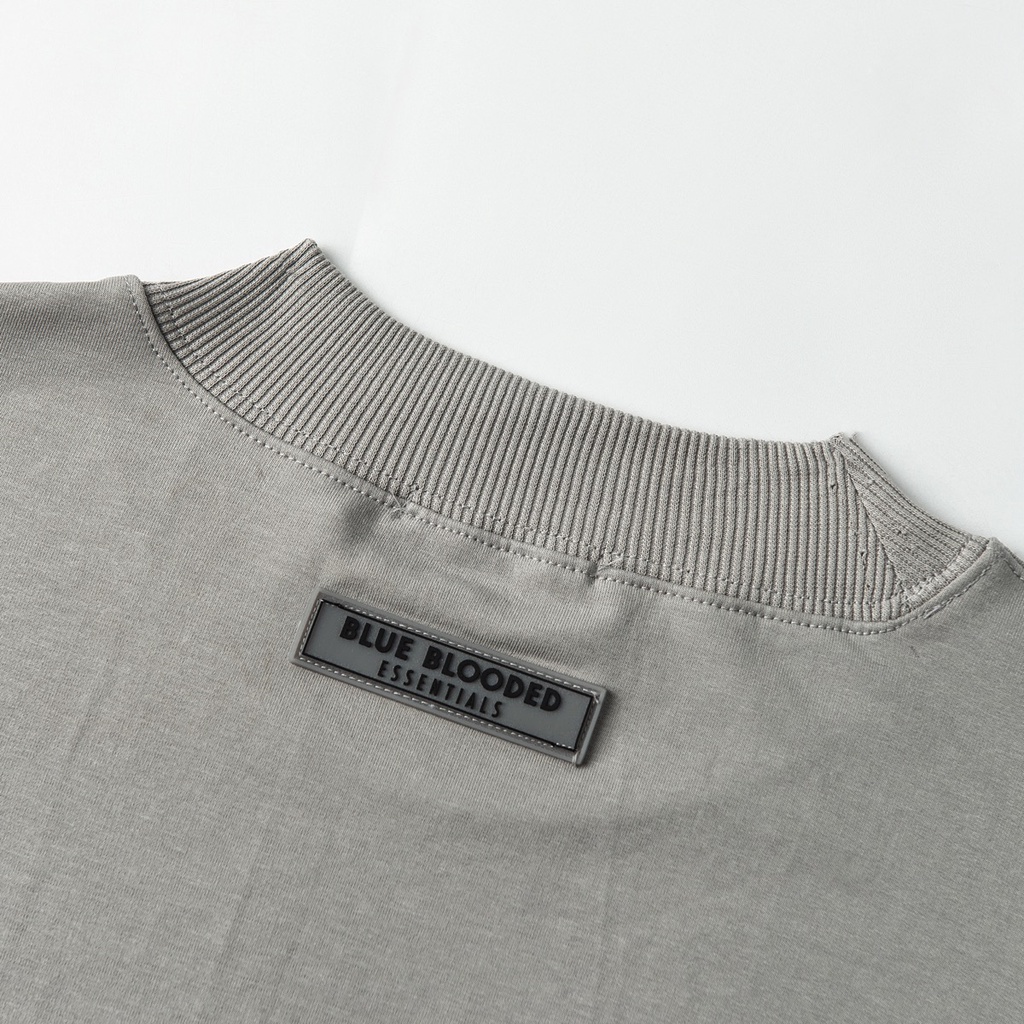 Áo sweater nỉ form rộng Unisex nam nữ kiểu Essentials dáng Basic Local brand Blue Blooded