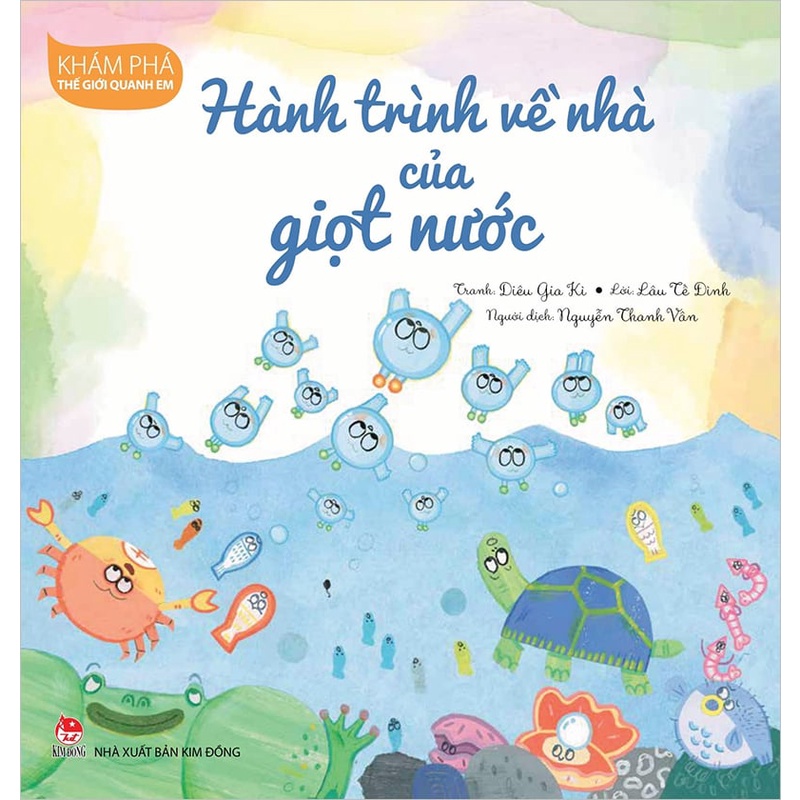 Sách - Khám phá thế giới quanh em - Hành trình về nhà của giọt nước