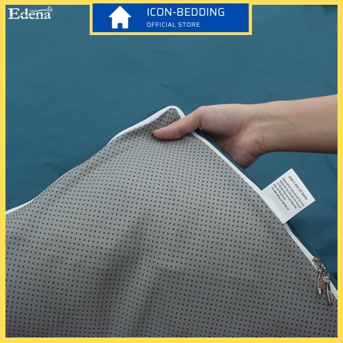Áo Bọc, Bảo Vệ Topper Edena Cotton 100% Nhập Khẩu Thoáng Mát - By ICON-BEDDING