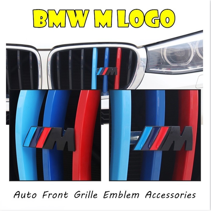 Logo Kim Loại Dán Trang Trí Xe Hơi BMW M3 M5 E46 E30 E34 E36 E39 E53 E60 E90