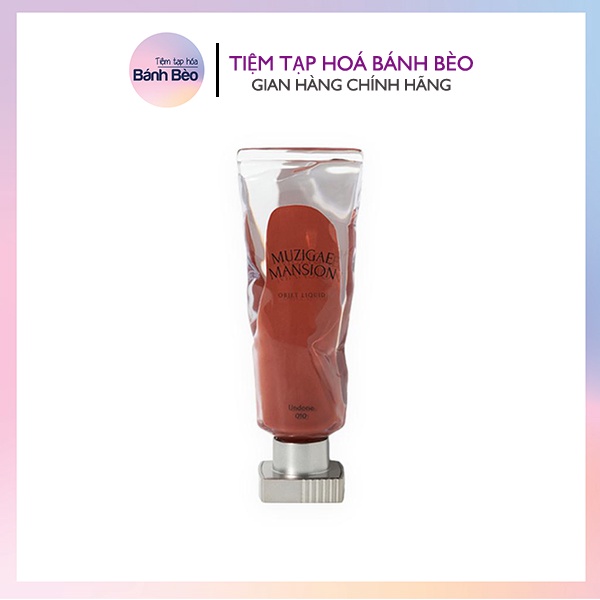 Son kem lì Hàn Quốc Muzigae Mansion Objet Liquid màu sắc độc đáo, thiết kế lạ mắt, cá tính cực hot