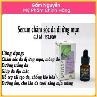 Serum cho da dị ứng mụn