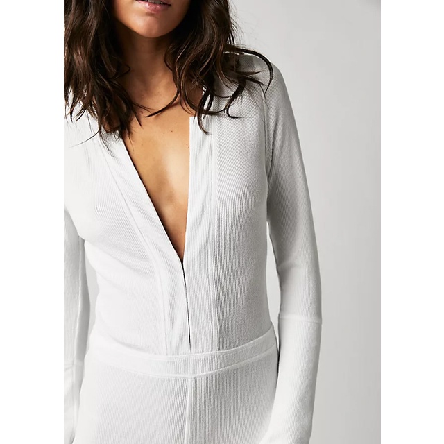 Romper thun gân Free Pe0ple tay dài