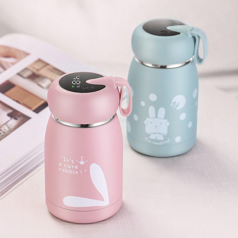 Bình Nước Giữ Nhiệt Bằng Thép Không Gỉ Có Màn Hình LED Hiển Thị