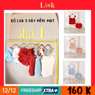 Bộ lụa 2 dây mềm mát siêu sale 6-6
