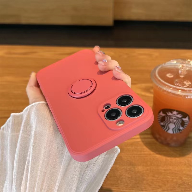 Ốp Điện Thoại Silicon Mềm Hình Hoa Trà Đỏ Cho compatible for iPhone 7 8 plus x xr xs max 11 pro max 12 pro max 13 pro max 14 pro max