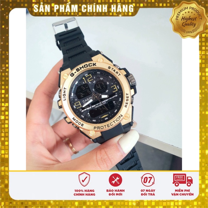 Đồng hồ đeo tay Nam G Shock GTS 8600 Original –Chống nước 20Bar Viền Thép không gỉ, Nam tính, 45mm