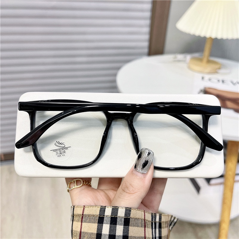 Gọng kính cận nữ nam chống UV400 và tia bức xạ style Hàn Quốc mắt kính hai chấm hit hot thời trang giá rẻ đẹp HANAS0 112