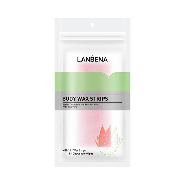 Set 10 Tờ Giấy Tẩy Lông LANBENA Kích Thước 9x18cm