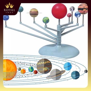 Bộ Mô Hình hệ mặt trời vũ trụ 3D giáo dục cho bé