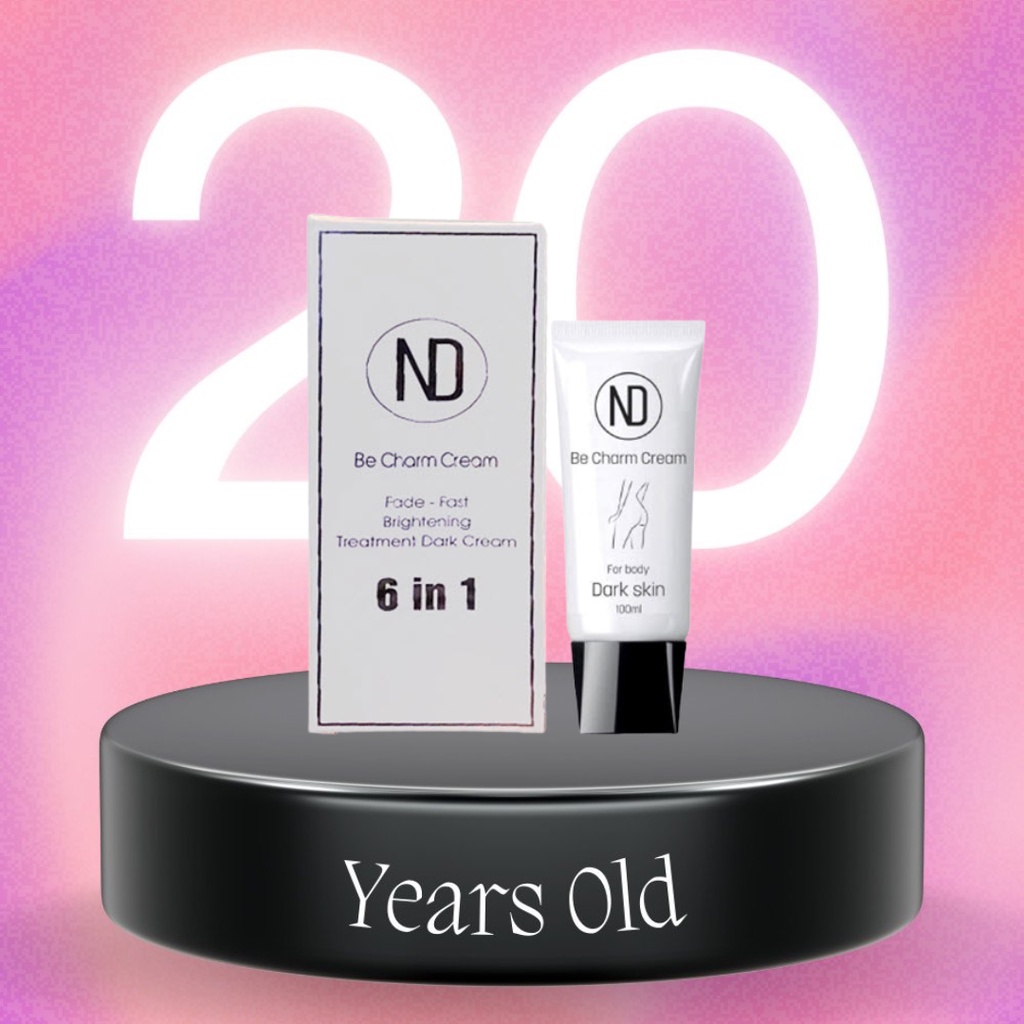 Kem Giảm Thâm Đa Năng 6IN1 Be Charm Cream For Body Dark Skin - 100ml