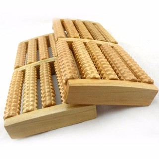 Bàn lăn chân gỗ 5 hàng