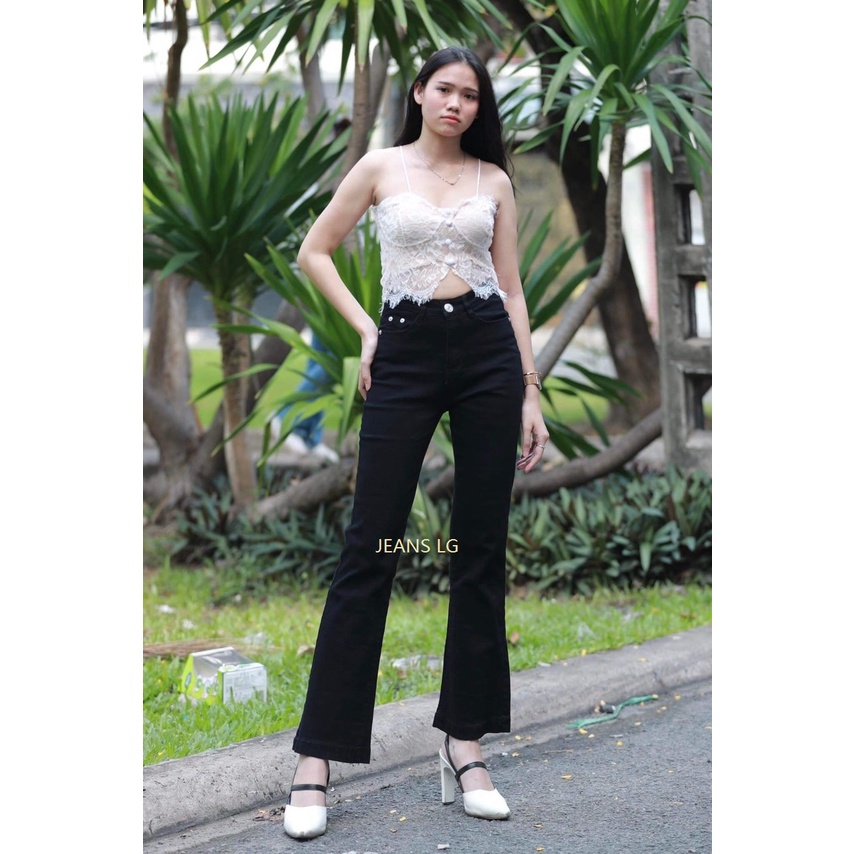 JEANS LG chuyên quần Jaen Nữ ống loe, co giãn 4 chiều, hàng Việt Nam cao cấp.