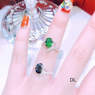 Nhẫn bạc nữ đá mặt hồ ly