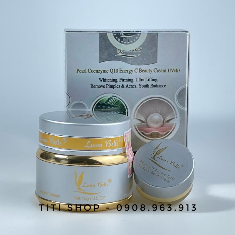 Kem ngọc trai Luna Belle 15g - tặng hộp nhỏ