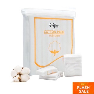 BÔNG TẨY TRANG 😎SIÊU RẺ - CHẤT LƯỢNG😎 COTTON PADS 3 LỚP TÚI 222 MIẾNG