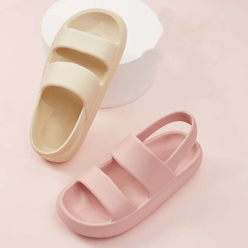 Giày Sandal EVA Đế Dày Nữ Siêu Nhẹ, Sandals nữ kẹo màu