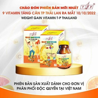 Vitamin Tăng Cân TP Thái Lan ( Có check mã vạch sp chính hãng )