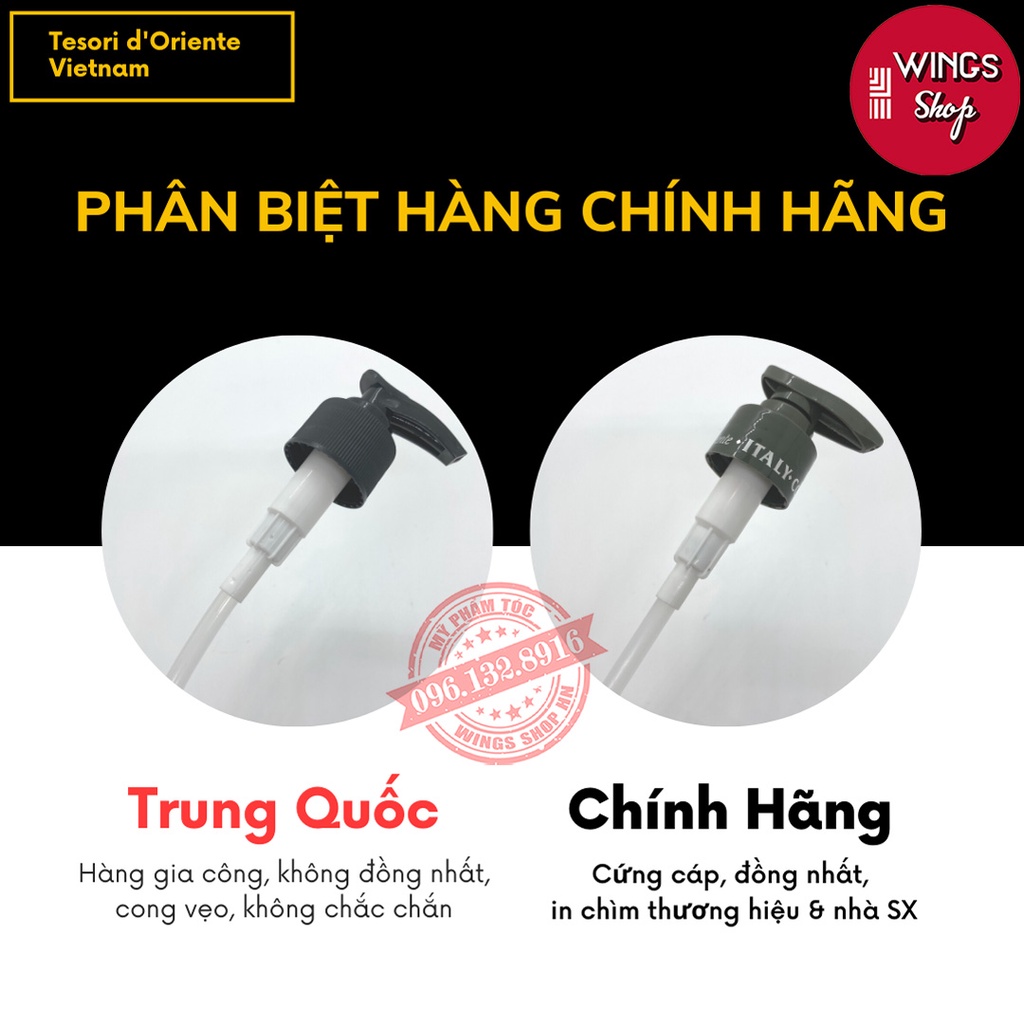 Sữa tắm xích Tesori d'Oriente cao cấp giúp trắng da, hương nước hoa 250ml-500ml | Wings Shop