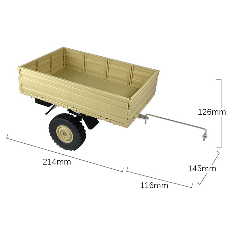 Phụ Kiện Chở Hàng Thay Thế Dành Cho Xe Đồ Chơi LDRC LD-P06 LD P06 Unimog 1 / 12 RC