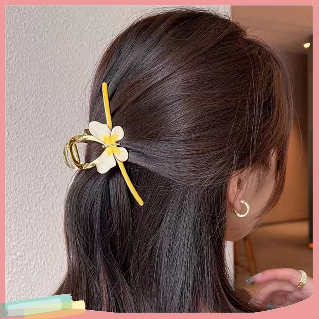 Kẹp Tóc Nữ Hợp Kim Trang Trí Hình Bướm Dễ Thương