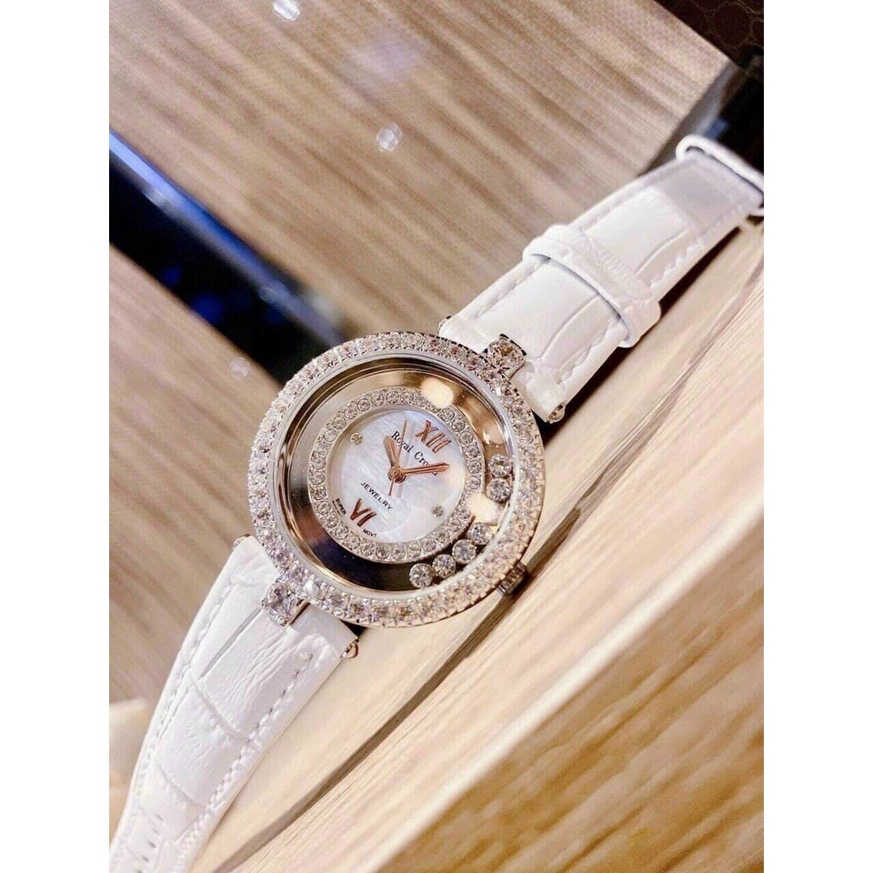 Đồng hồ nữ Royal Crown dây da cao cấp - Bảo hành 12 tháng