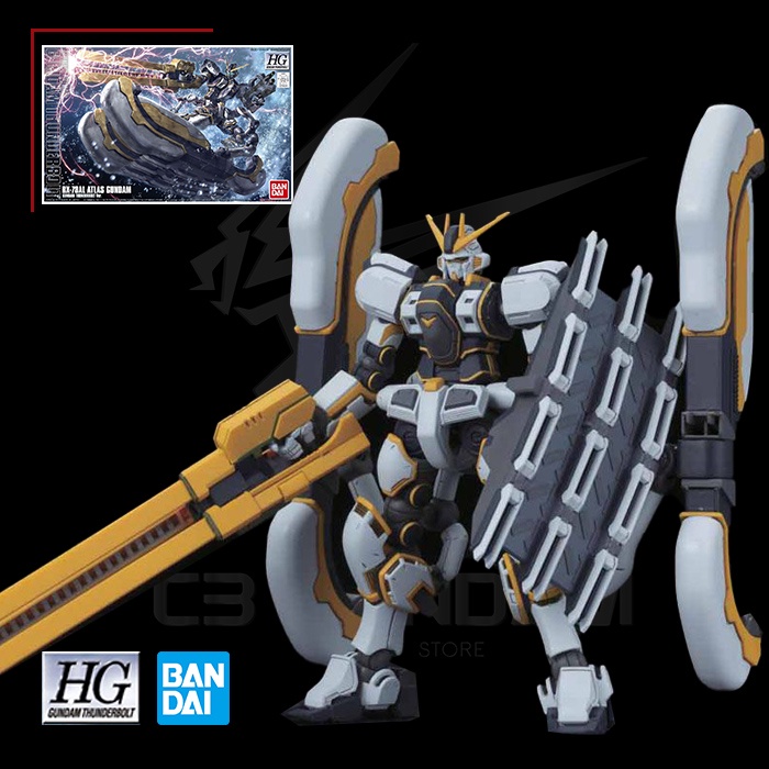 MÔ HÌNH GUNDAM HG 1/144 RX-78AL ATLAS GUNDAM THUNDER BOLT BANDAI THUNDERBOLT