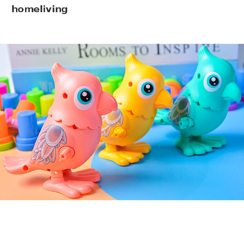 1 Đồ Chơi Lên Dây Cót Hình Con Vẹt Cho Trẻ Em