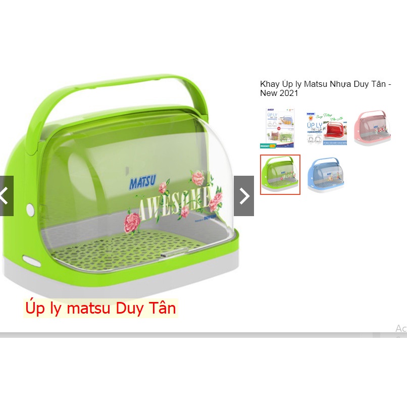 ÚP Ly (khay úp ly) MATSU Nhựa Duy Tân loại nhỏ