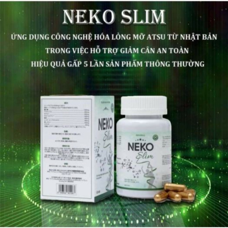 GIẢM CÂN CẤP TỐC NEKO SLIM GIẢM NGAY 5-7KG