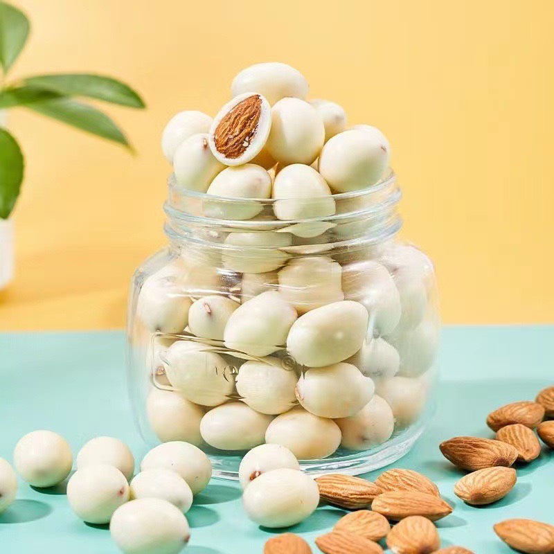 Kẹo Socola Bọc Hạnh Nhân Nướng Giòn Thơm Ngon Gói 60g