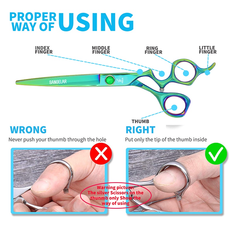 Kéo Cắt Tỉa Lông Thú Cưng 7 inch Chuyên Nghiệp