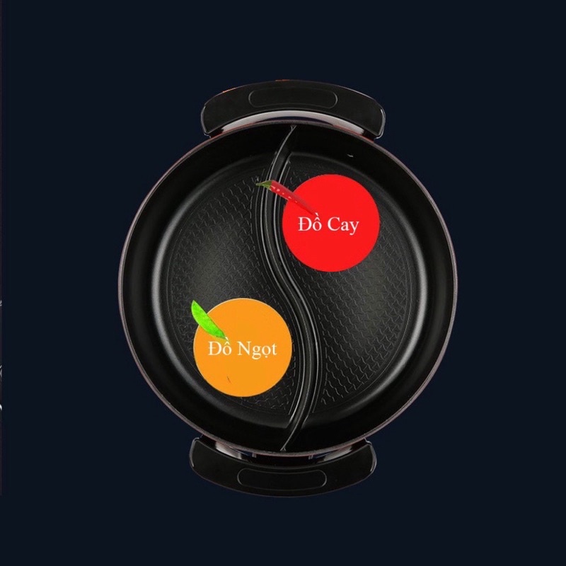 NỒI LẨU ĐIỆN HAI NGĂN