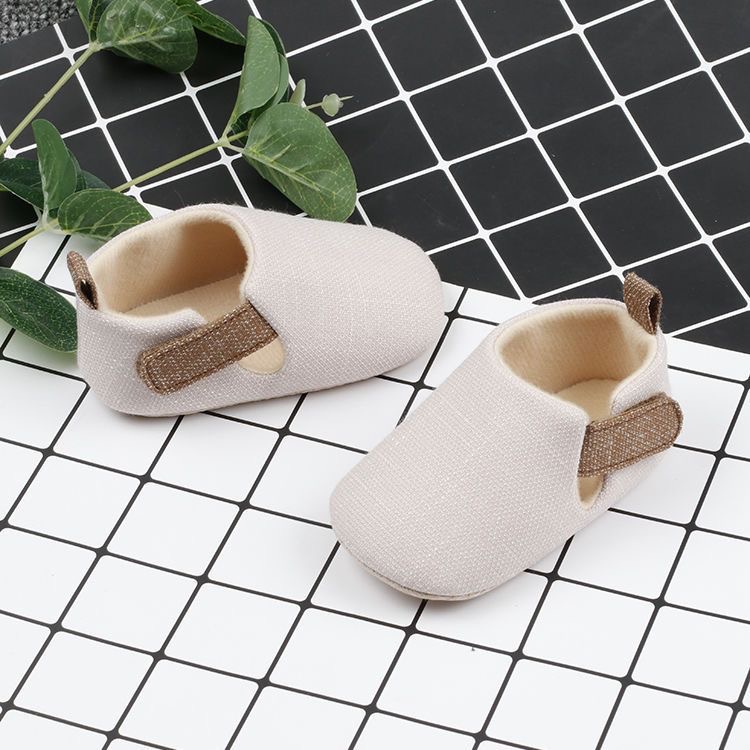 Babyfair. Giày Cotton Đế Mềm Chống Trượt Thoáng Khí Dành Cho Bé Tập Đi