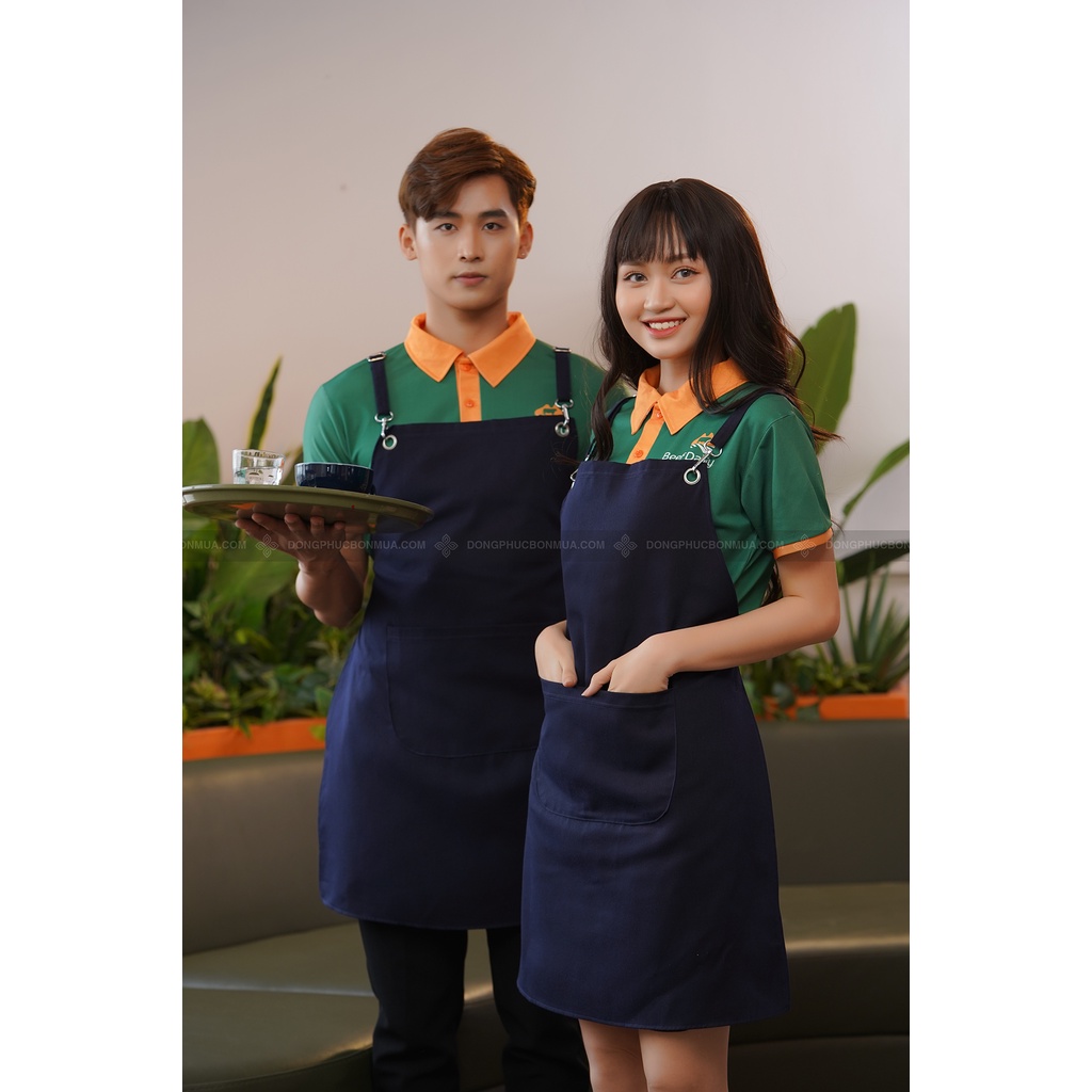 Tạp Dề Jean cao cấp, Tạp dề Dành Cho Nam Và Nữ Mẫu Mới 2022