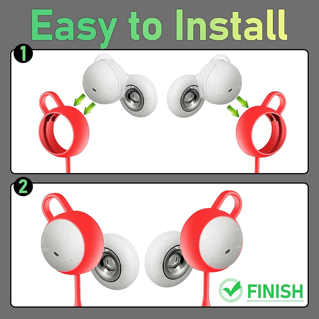 Dây Đeo Cổ Thể Thao Bằng Silicone Chống Thất Lạc Cho Sony Linkbuds / Linkbuds WF-L900