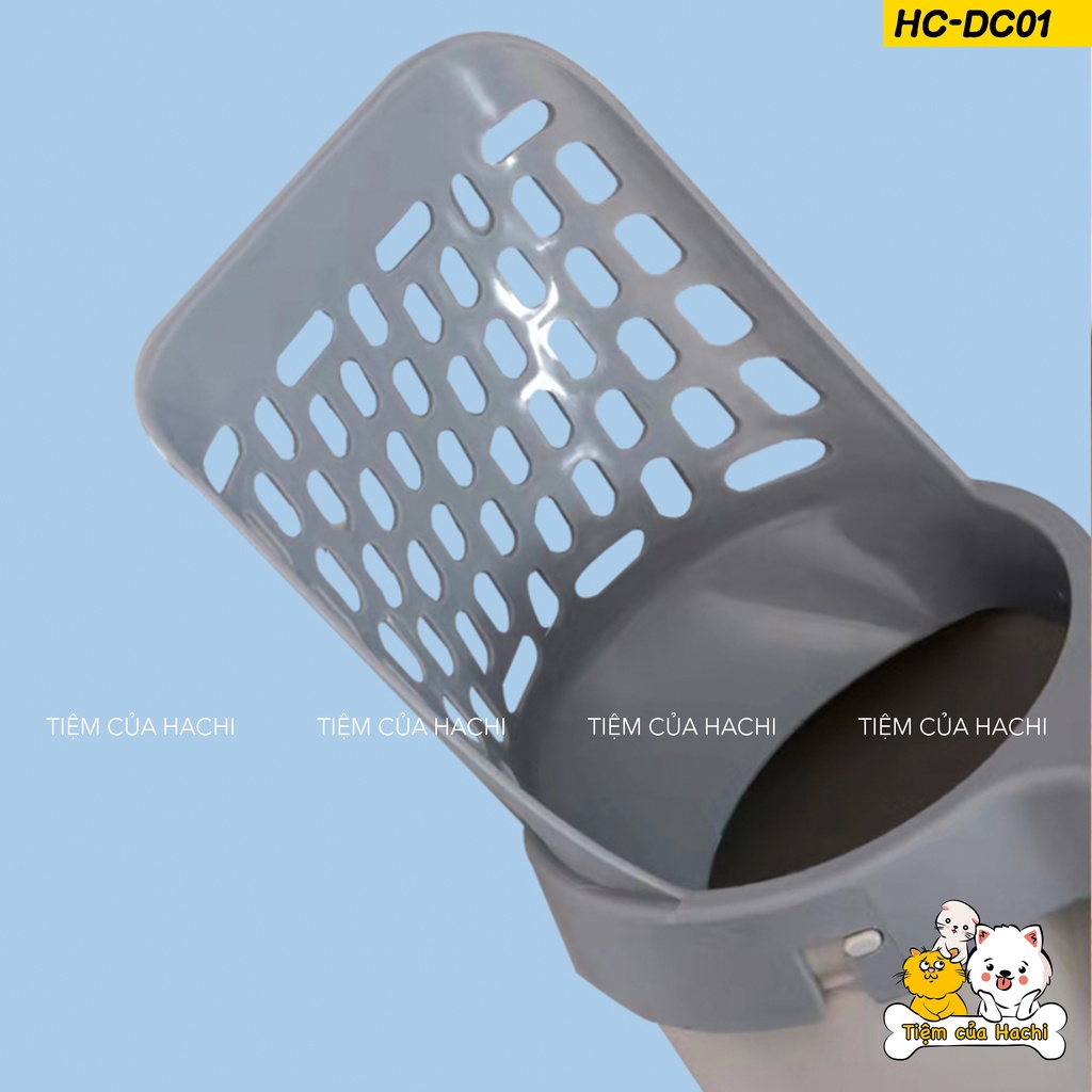Dụng cụ hót phân mèo kèm túi